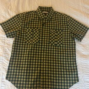 Men's Tom Beckbe Green Checkered Shirt